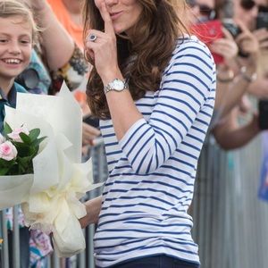 Me +Em Striped Breton Top